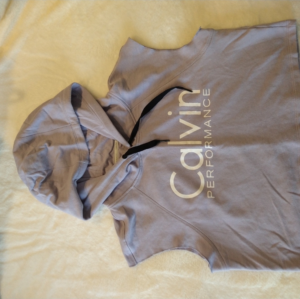 Calvin Klein sleeveless sweatshirt